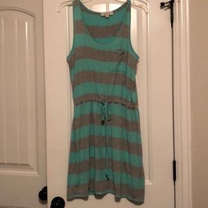 Oak & olive dress